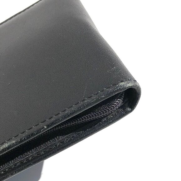 COACH Palm Pilot Case Black Leather Zip Wallet Organizer PDA vintage 5.5 x 3.75 - Picture 16 of 16